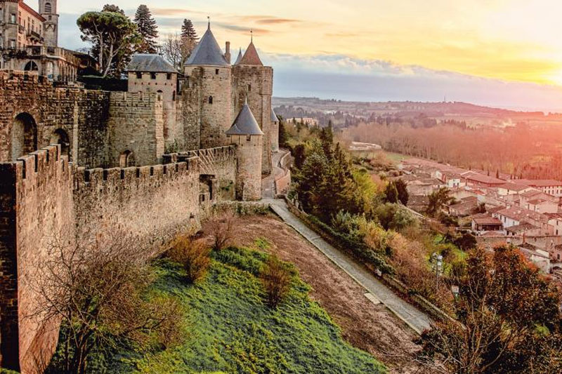 les châteaux cathares en camping-car