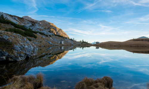 Le lac de Payolle en camping-car