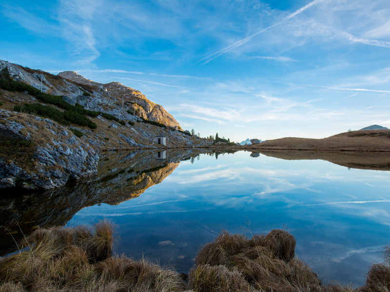 Le lac de Payolle en camping-car