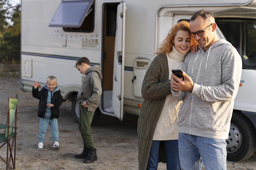 Applications pour camping-car